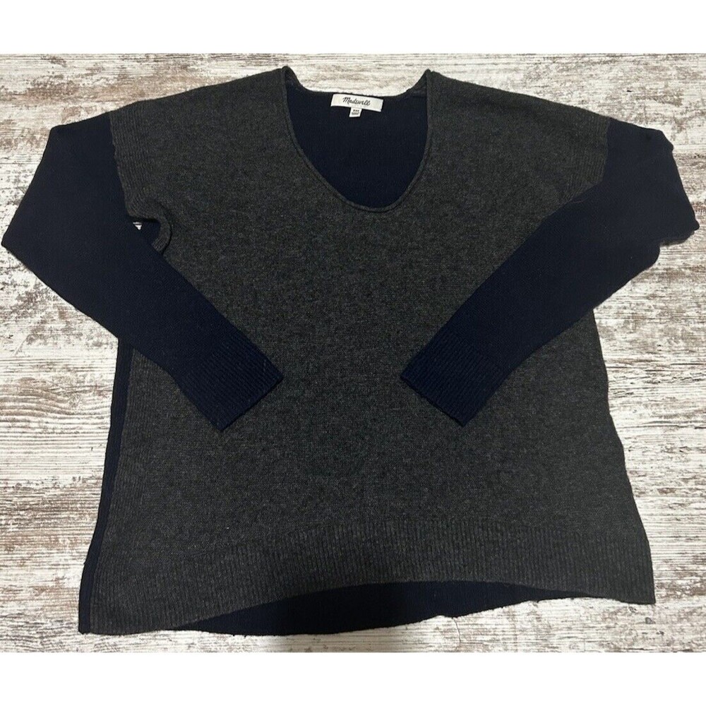 Madewell Top Womens xxSmall (Teen Girl) Merino Wool Nylon Shirt School Academia